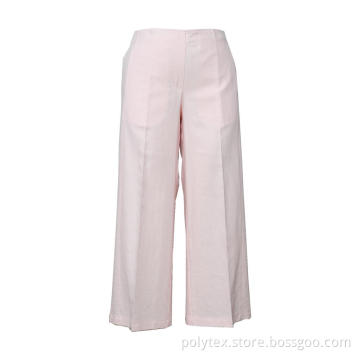 Summer Vintage Wide Leg Trousers
